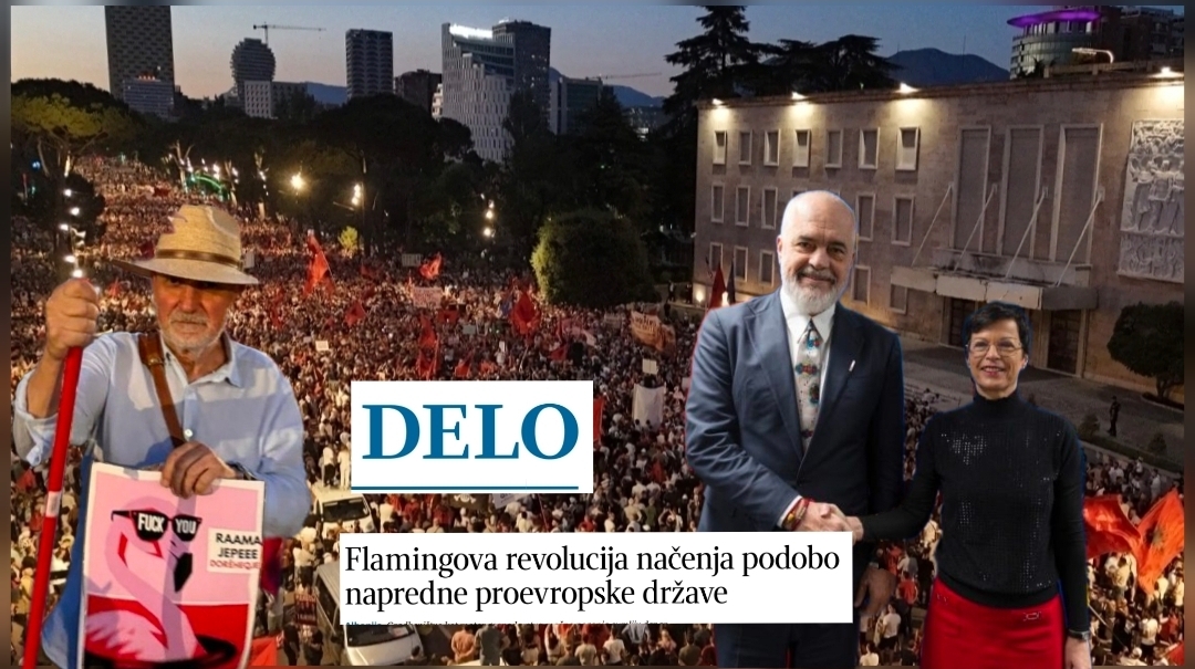 “Di ta njoh një autokrat kur më del përpara”, Lubonja i ashpër me Ramën dhe Marta Kos për median e madhe sllovene: Zyrtarja e BE nuk dëgjon protestuesit. ‘Flamingot’ i rrëzuan fasadën kryeministrit!