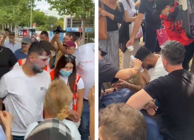Policia hodhi sprej, i riu shfaq probleme shëndetësore, transportohet me ambulancë drejt spitalit