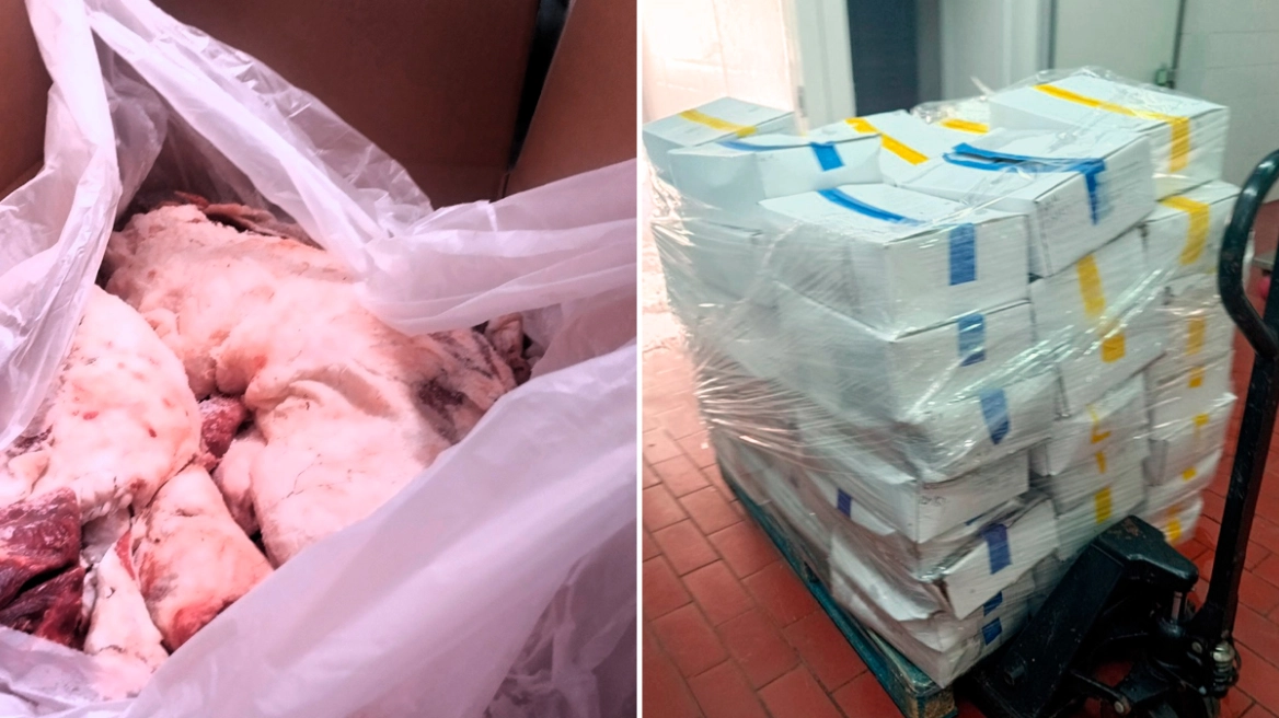 Skandali/ Sekuestrohen mbi 6 ton produkte mishi në Greqi, të papërshtatshme për konsum